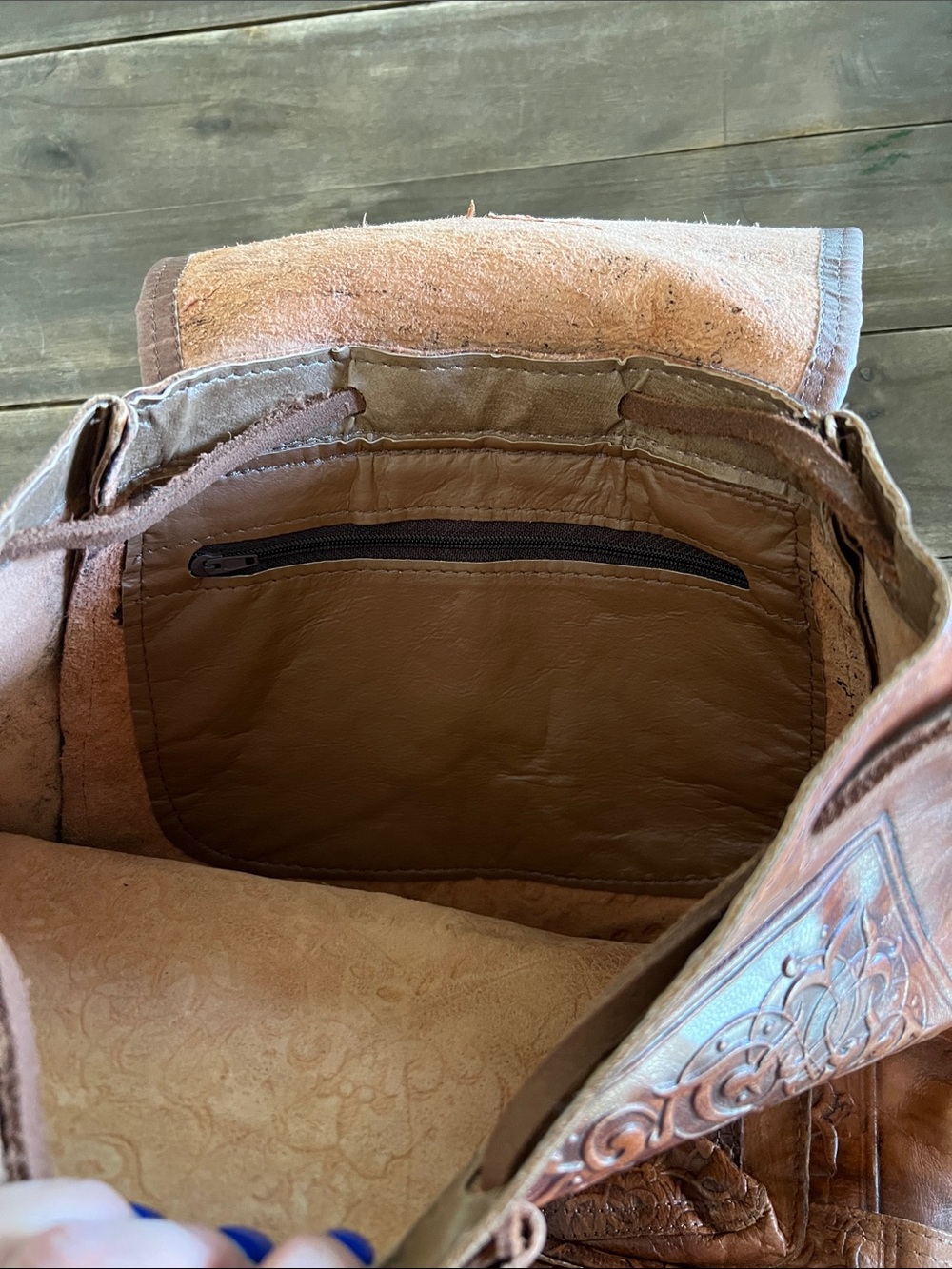 Leather Backpack - Picture 4 of 6